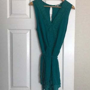 Teal Romper